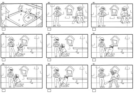 Beetlejuice Animatic Storyboards 3