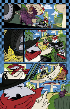 "Race Day!" 1 Page Comic